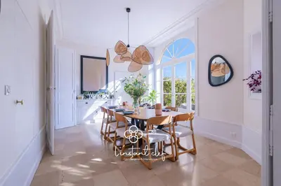 Plan de l'établissement Maison avec piscine centre ville 24 heures évènements