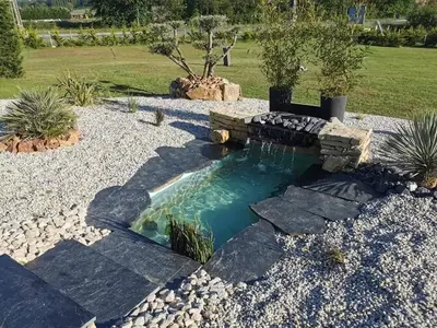Jardin de l'établissement Chambre 2 les 24h du mans