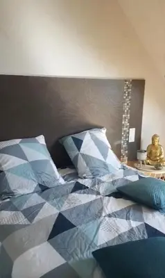 Un ou plusieurs lits dans un hébergement de l'établissement Chambre 2 les 24h du mans