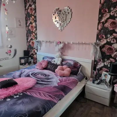 Un ou plusieurs lits dans un hébergement de l'établissement Chambre 24h à 900m du virage de Mulsanne