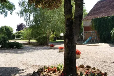 Jardin de l'établissement La Bihourderie