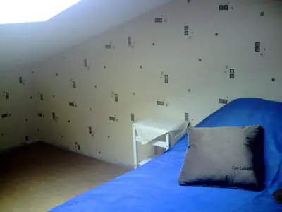 Un ou plusieurs lits dans un hébergement de l'établissement Chambres d'hôtes Riguet
