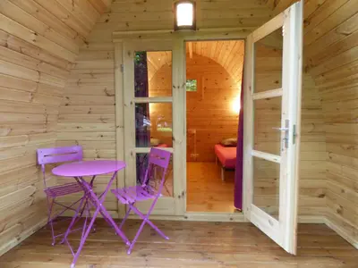Plan de l'établissement La Rossignolerie - POD Cabanes des châteaux