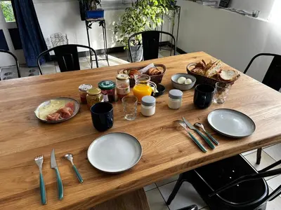 Nourriture dans la maison d'hôtes ou à proximité