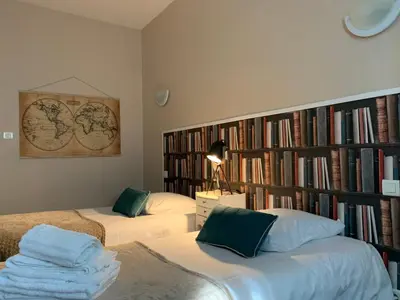 Un ou plusieurs lits dans un hébergement de l'établissement Hôtel Trianon Tours