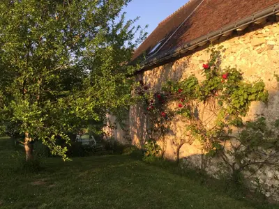 Jardin de l'établissement Chambres d'hôtes La Ferme du Grand Launay