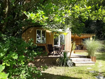 Jardin de l'établissement Gîte de la Rotterie