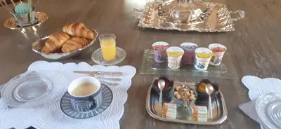Nourriture dans le B&B/chambre d'hôtes ou à proximité