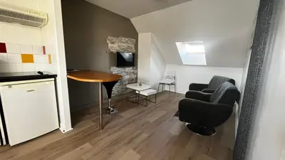 Cuisine ou kitchenette dans l'établissement Le 24 Clemenceau