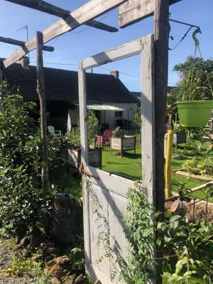 Jardin de l'établissement Aux Jardins De La Guyonnière Gîte 2 à 13 personnes