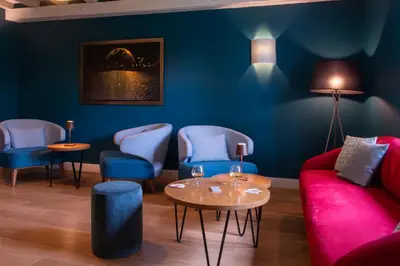 Coin salon dans l'établissement Le Relais Des Landes - Demeures et Chateaux