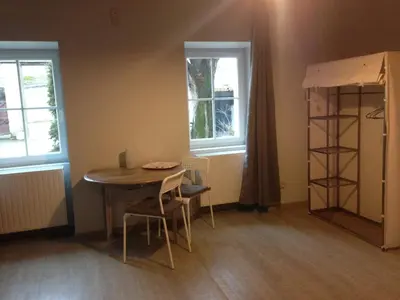 Cuisine ou kitchenette dans l'établissement La Rosée D'Anché