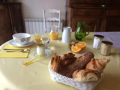 Nourriture dans la maison d'hôtes ou à proximité