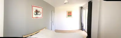 Un ou plusieurs lits dans un hébergement de l'établissement Les Terrasses De Chaumont 1