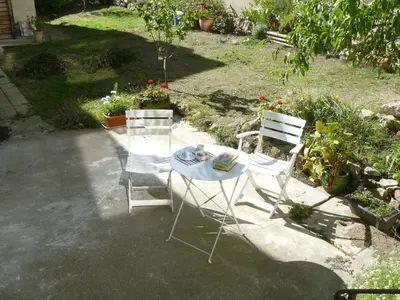 Jardin de l'établissement La Maison de Saumur