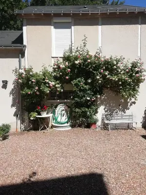 Jardin de l'établissement Hôtel Du Manoir