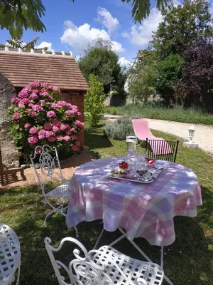 Jardin de l'établissement closerie des laudieres