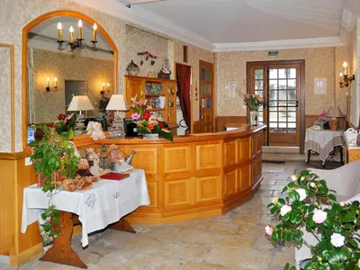 Plan de l'établissement Logis Hôtel Auberge De L'ecole