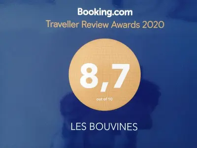 Certificat, récompense, panneau ou autre document affiché dans l'établissement Les Bouvines