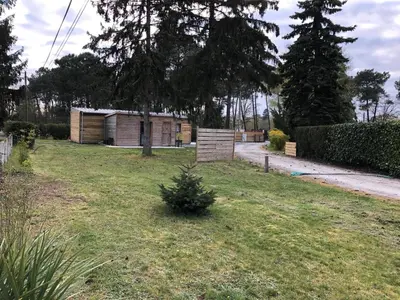 Jardin de l'établissement Cabane du Circuit