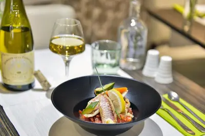 Boissons dans l'établissement Logis Hôtel Restaurant Cristal