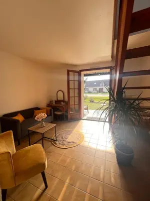 Coin salon dans l'établissement Golf Hotel de la Carte