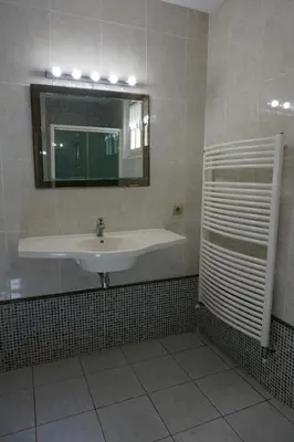 Salle de bains dans l'établissement Gîte de Parnay