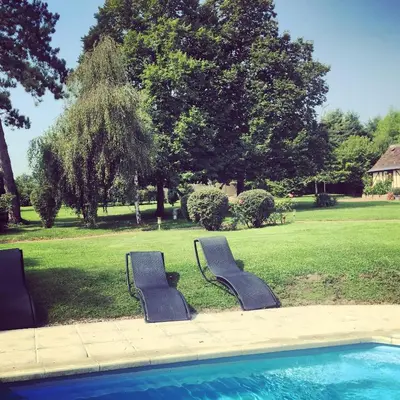 Piscine de l'établissement chambres d'hotes saint hubert ou située à proximité