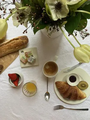 Nourriture dans l'hôtel ou à proximité