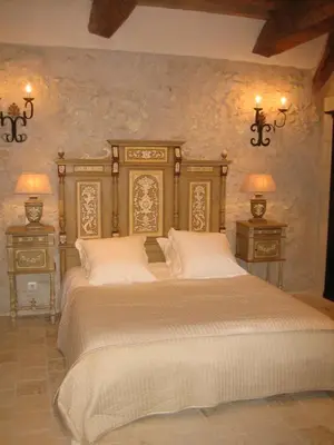 Un ou plusieurs lits dans un hébergement de l'établissement la Chambre des Dames
