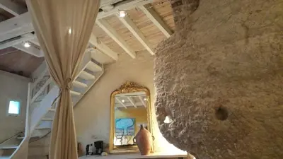Plan de l'établissement Troglodyte loft