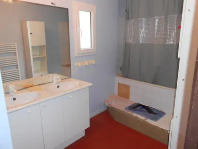 Salle de bains dans l'établissement Appartement