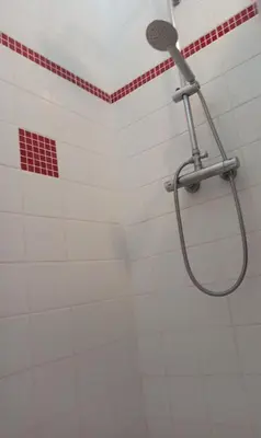 Salle de bains dans l'établissement Gîte La P'tite Fugue