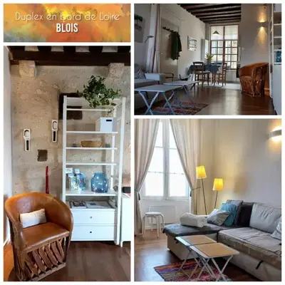 Duplex 60 m2 bord de Loire