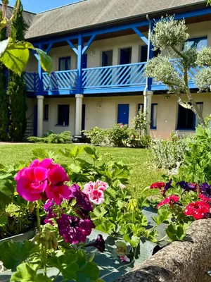 Jardin de l'établissement Cit'Hotel Capricorne
