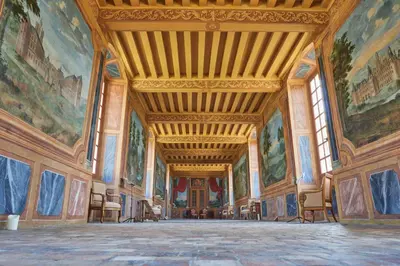 Plan de l'établissement Chambres d'hôtes au Château de Gizeux