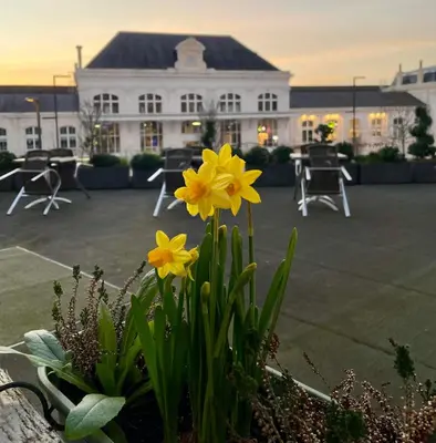 Jardin de l'établissement Best Western Blois Château