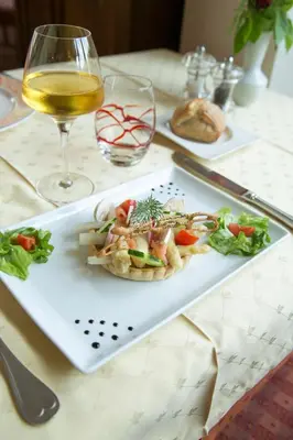 Nourriture dans l'hôtel ou à proximité