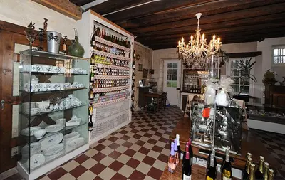 Salon ou bar de l'établissement Château de Jallanges & Spa à Vouvray - 1h de spa incluse par jour