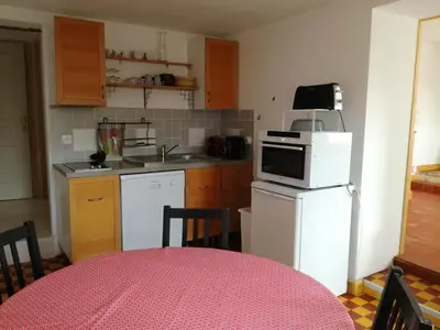 Cuisine ou kitchenette dans l'établissement Ma Petite Maison Chambourgeoise
