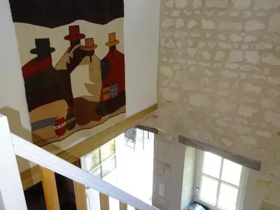 Plan de l'établissement Gîte confortable à Huismes, proche de Chinon avec cour fermée - FR-1-381-370