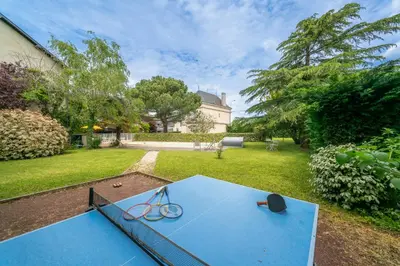 Jardin de l'établissement Maison d'hôtes Villa Richelieu
