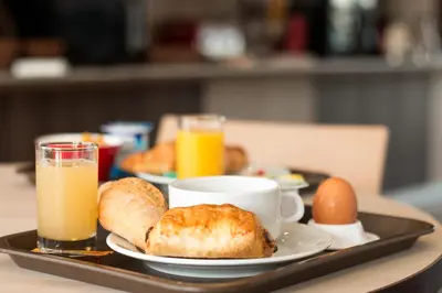 Nourriture dans l'hôtel ou à proximité