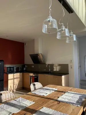 Cuisine ou kitchenette dans l'établissement Château de Nazelles Amboise