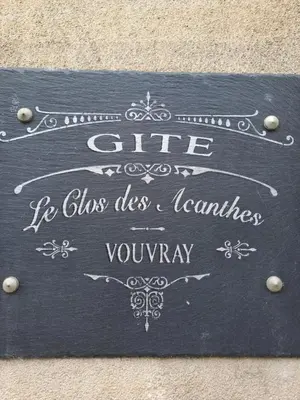 Certificat, récompense, panneau ou autre document affiché dans l'établissement Le clos des Acanthes