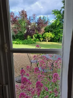 Jardin de l'établissement Le clos des Acanthes