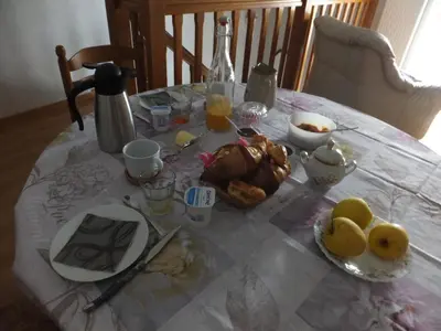 Nourriture dans la maison d'hôtes ou à proximité