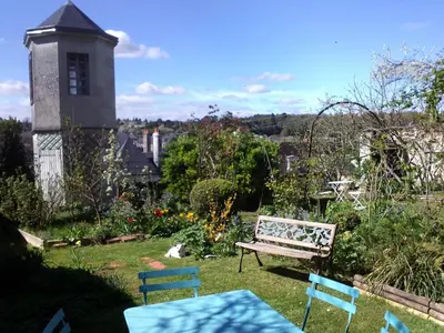 Jardin de l'établissement Villa à l'ancien Pigeonnier