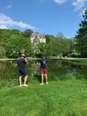 Paysage naturel près de la maison de vacances