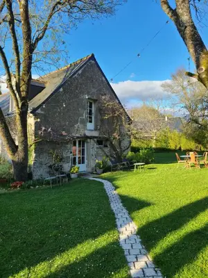 Jardin de l'établissement Gîte de la bergerie